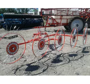 Граблі ворушилка "Сонечко" 4 колеса Польща Граблі ворушилка "Сонечко" 4 колеса Польща